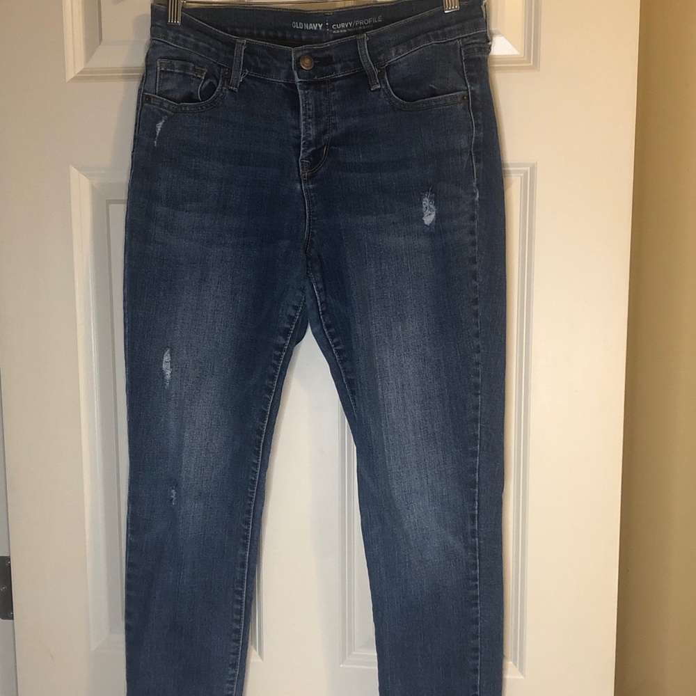 Distressed Skinny Jeans
